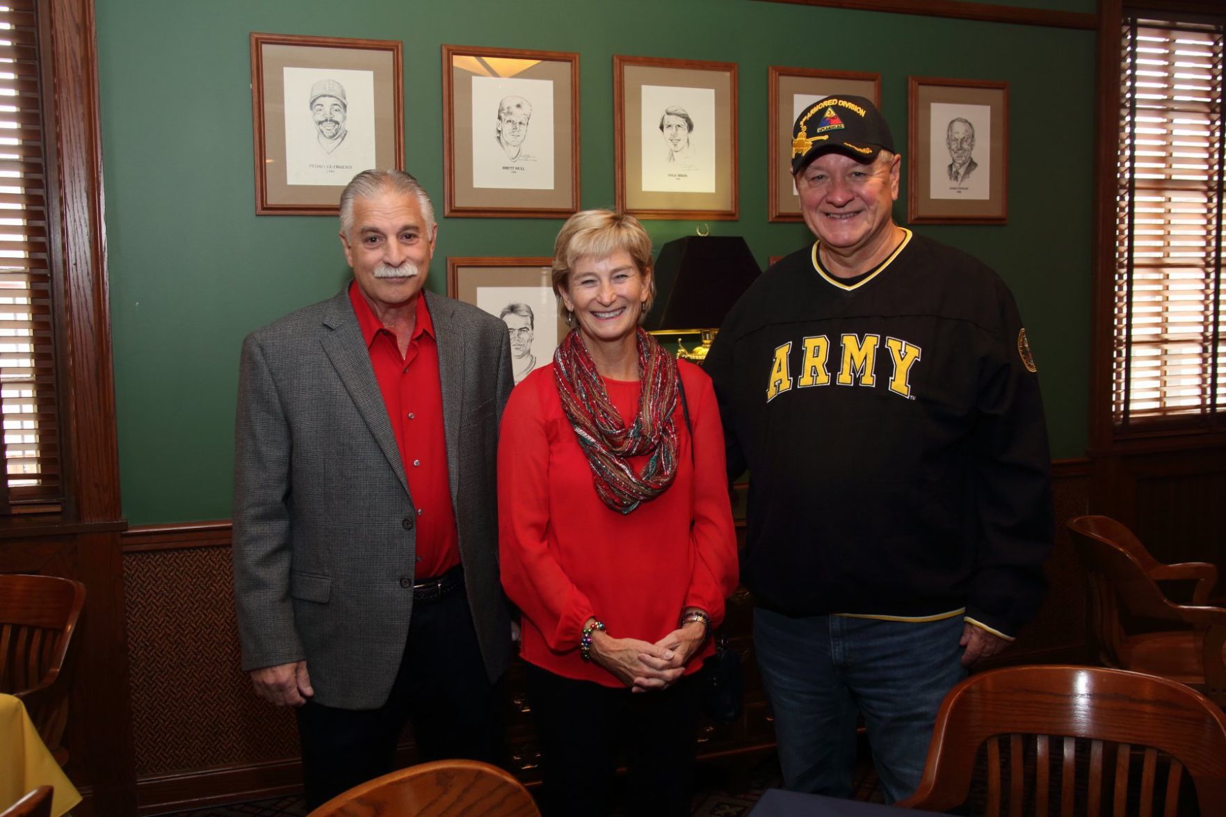 Paul Spell, Janet and Mike Wasylczak